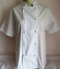 White chefs jacket-3 Workwear Catering
